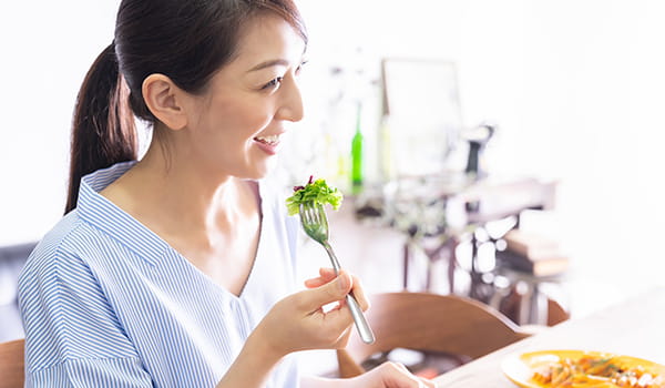 食事がしやすい